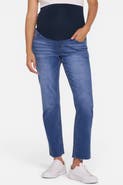 MOTHERHOOD MATERNITY Secret Fit Over the Belly Slim Straight Leg Jeans
