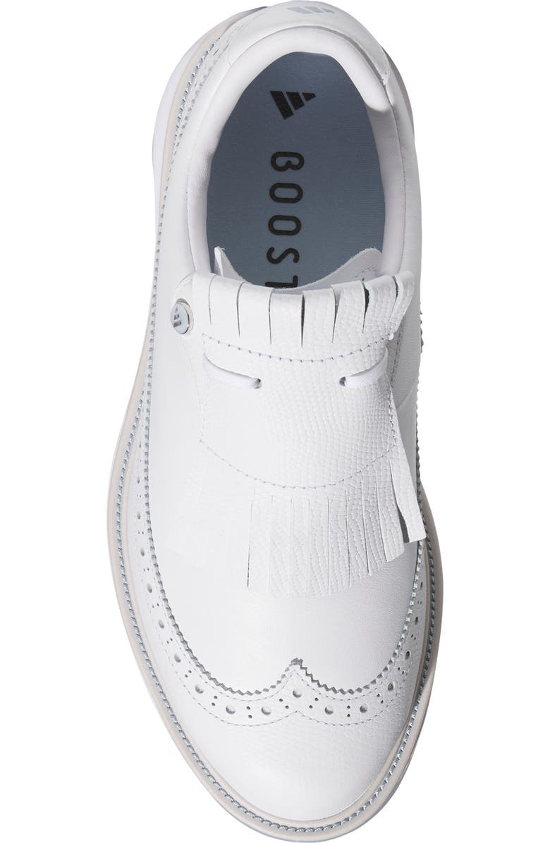 adidas MC Zoysia Spikeless Waterproof Golf Shoe, Alternate, color, Ftwwht/Won