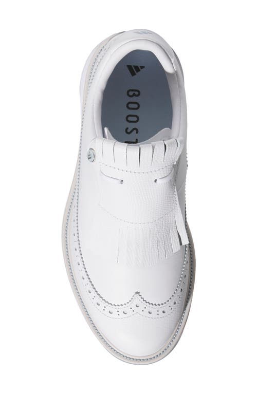 Adidas Originals Adidas S2g Boa® Waterproof Spikeless Golf Shoe In Cloud White/wonder Blue/navy