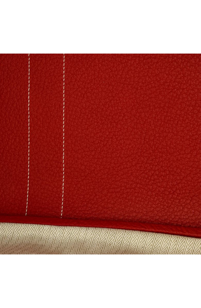 Pre-Owned Hermes Garden Party Tote Leather 36, Alternate, color, Rouge Casaque