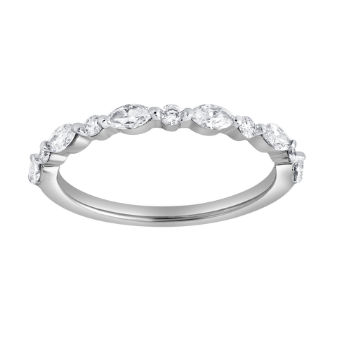 Mariah 0.5 Ct Marquise Lab Grown Diamond Band