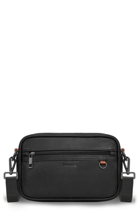 Onyx Water Resistant Crossbody Bag