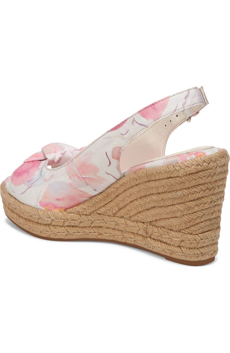 Naturalizer Bettina Slingback Espadrille Wedge Sandal, Alternate, color,