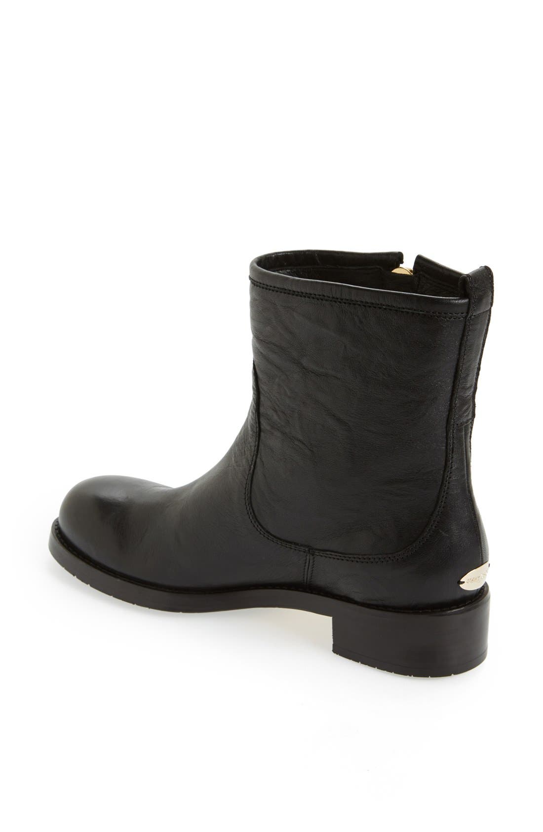 'Dondo' Moto Boot, Alternate, color, BLACK