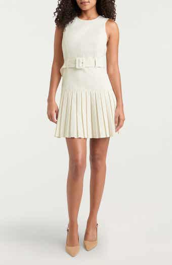 Cinq à Sept Charolette Sleeveless Belted Minidress