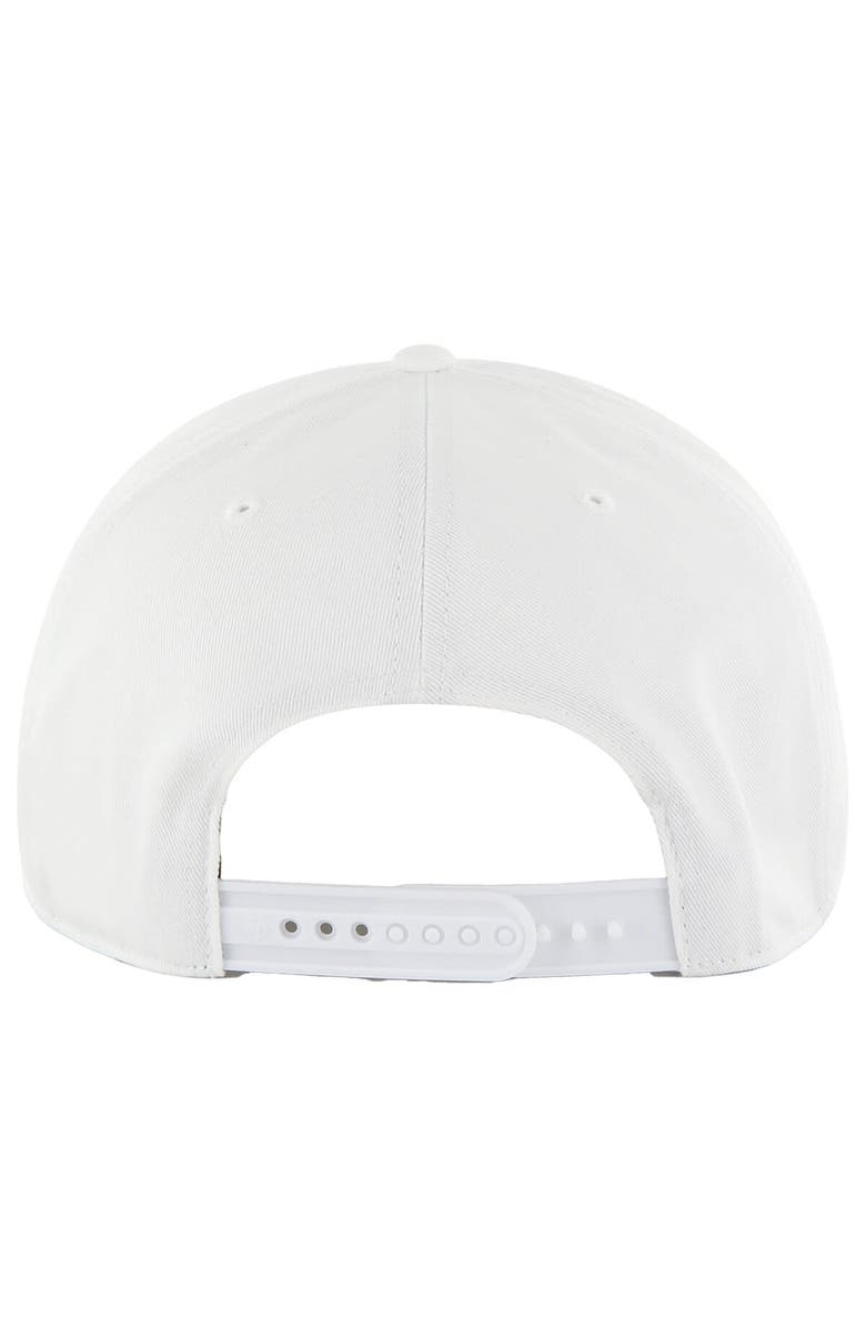 '47 Men's '47 White Las Vegas Raiders Roscoe Hitch Rope Adjustable Hat, Alternate, color, White