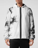 PLEIN SPORT Nylon Windbreaker Splash Extreme Men
