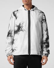 PLEIN SPORT Nylon Windbreaker Splash Extreme Men
