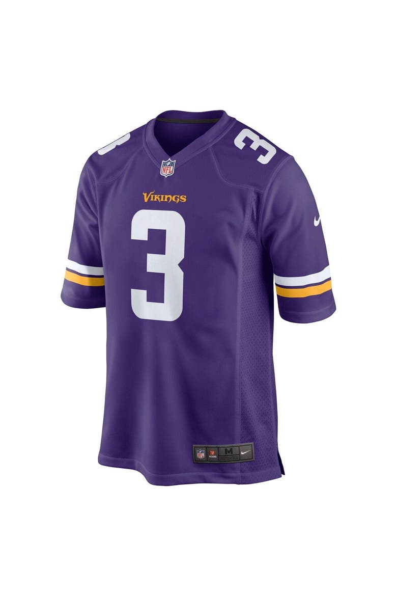 Men's Nike Jordan Addison Purple Minnesota Vikings 2023 NFL Draft First Round Pick Game Jersey, Alternate, color, Purple