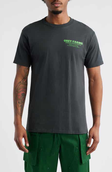 Obey Obery Farms Graphic T-Shirt