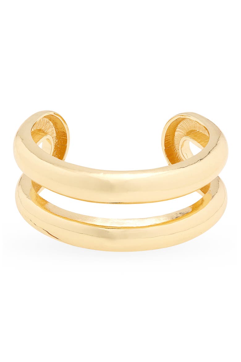 Harlow Cuff Bracelet, Main, color, GOLD