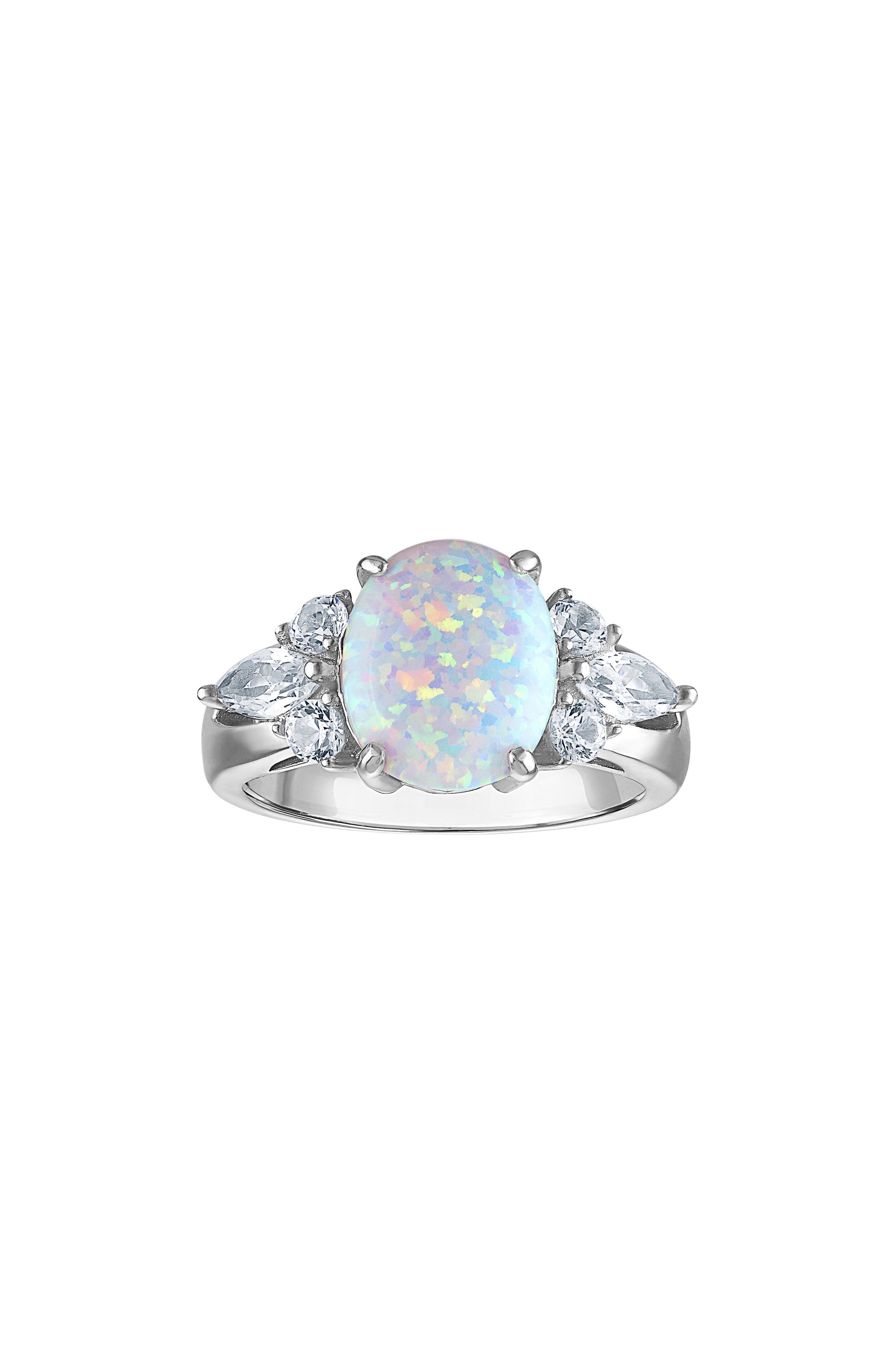FZN Lab Grown Opal Ring