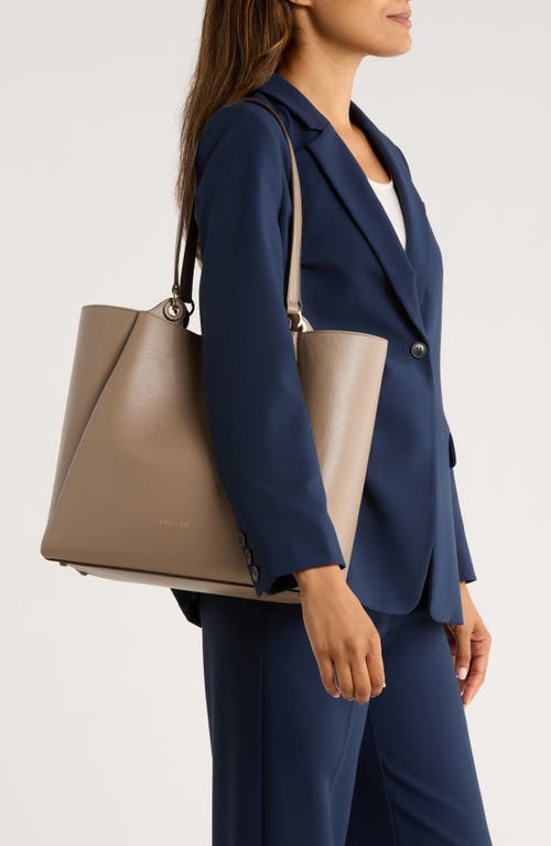 Cole Haan Midtown Medium Tote & Pouch In Brown