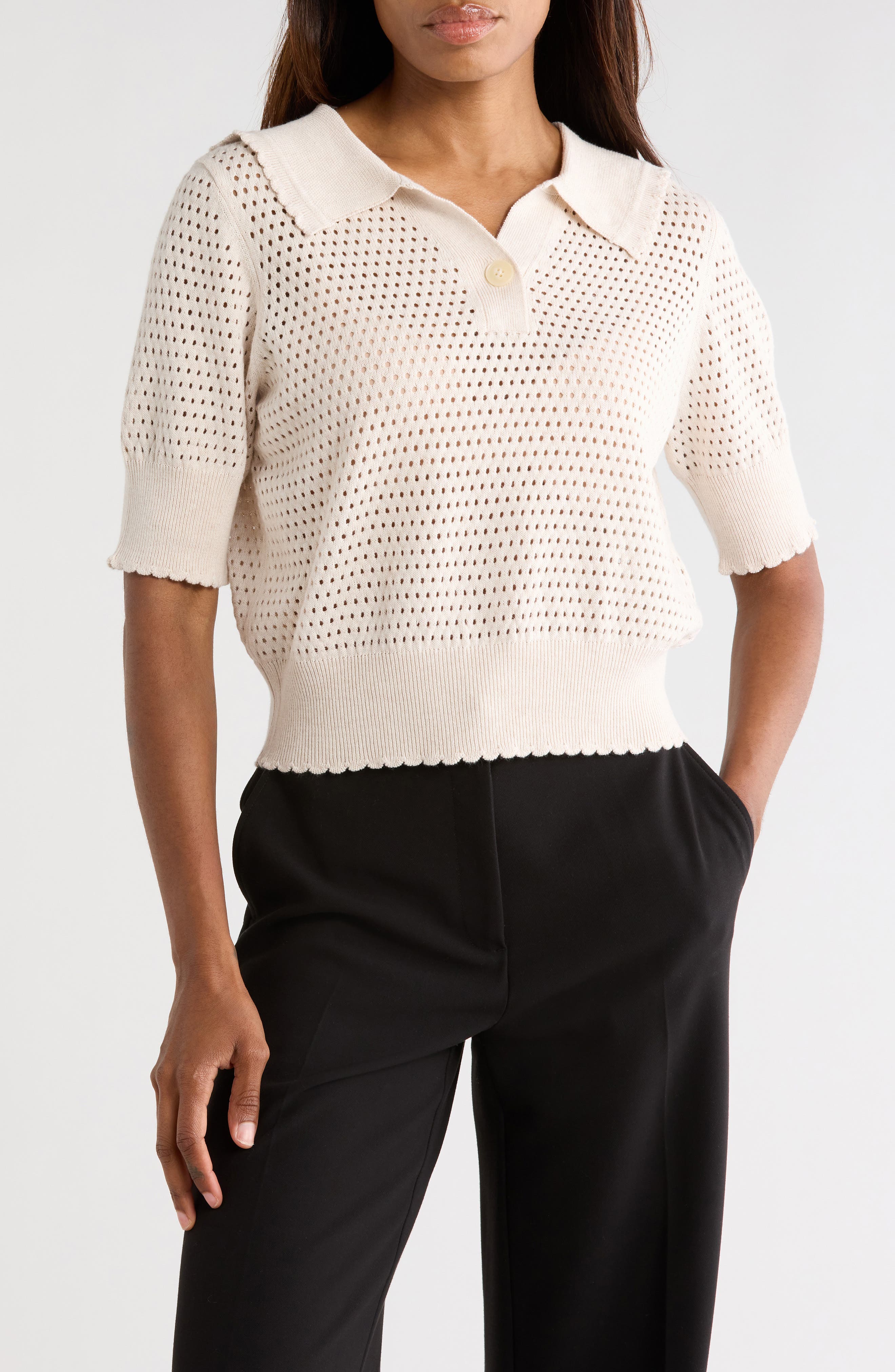 Fern Open Knit Sweater