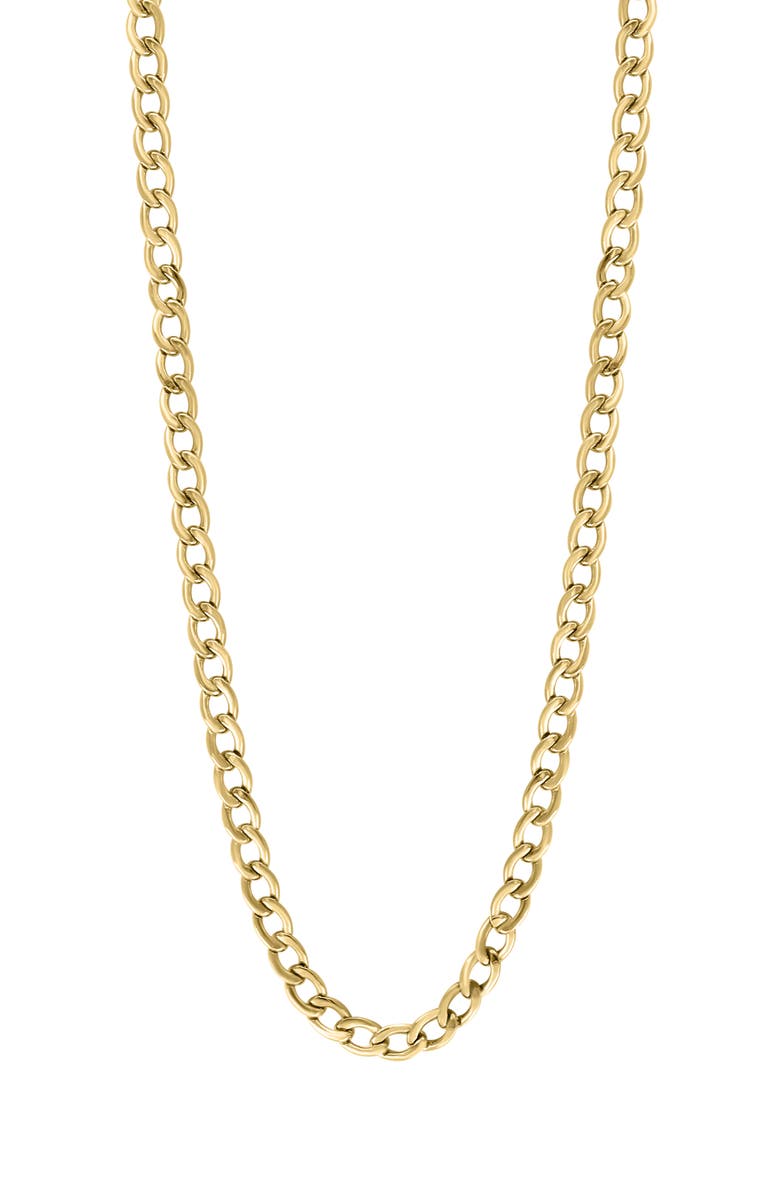 EFFY 14K Yellow Gold Oval Chain Necklace, Main, color,