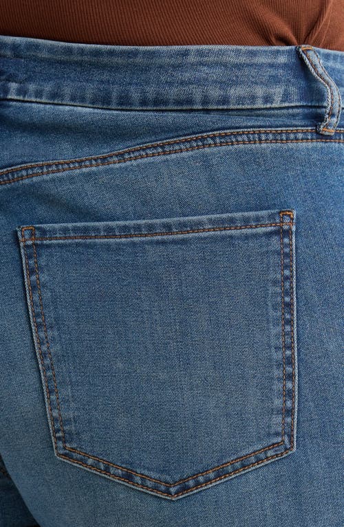 Kut From The Kloth Meg High Waist Ankle Wide Leg Jeans In Blue