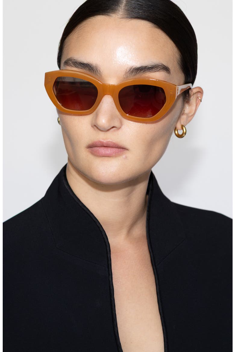 Martine Sunglasses, Alternate, color, Toffee