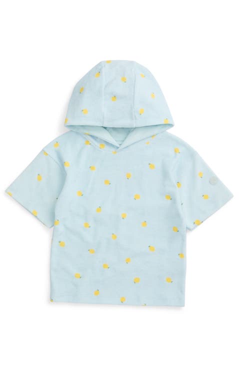 Lemon Print Towelling Hoodie (Baby)