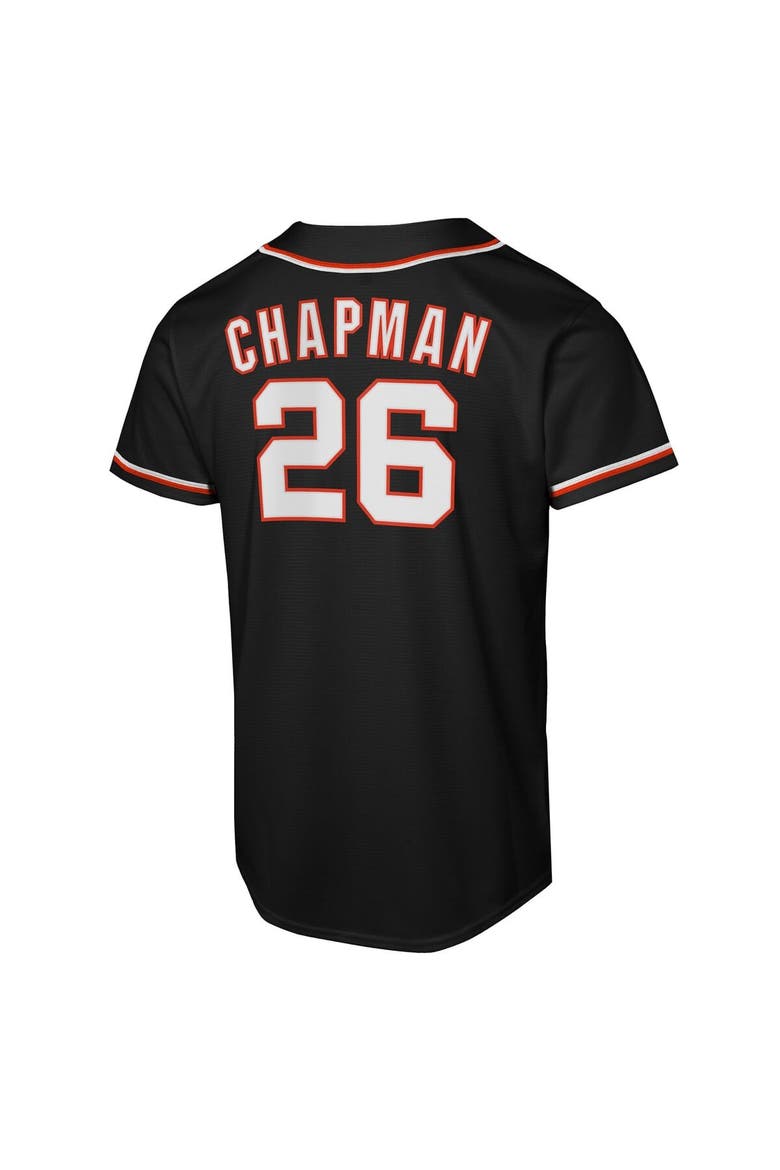Youth Nike Matt Chapman Black San Francisco Giants Fashion Replica Player Jersey, Alternate, color, Black