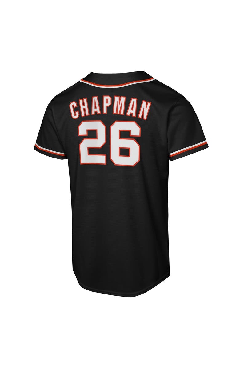 Nike Youth Nike Matt Chapman Black San Francisco Giants Fashion Replica Player Jersey, Alternate, color, Black