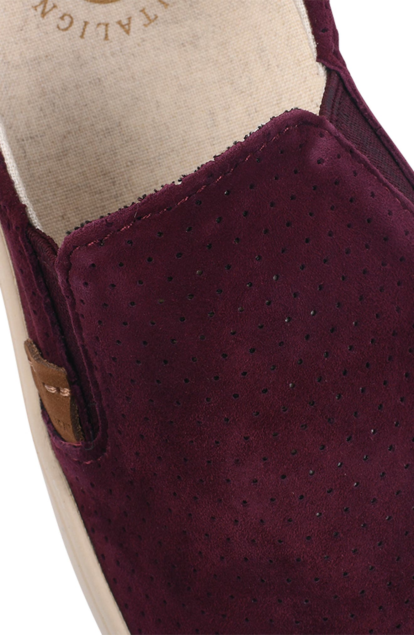 Boardwalk Slip-On Sneaker, Alternate, color, CRANBERRY