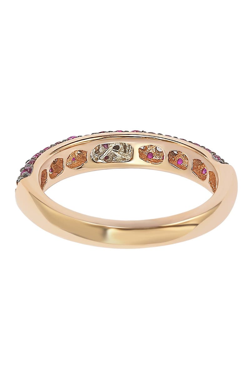 SUZY LEVIAN CZ Eternity Band Ring, Alternate, color, Red