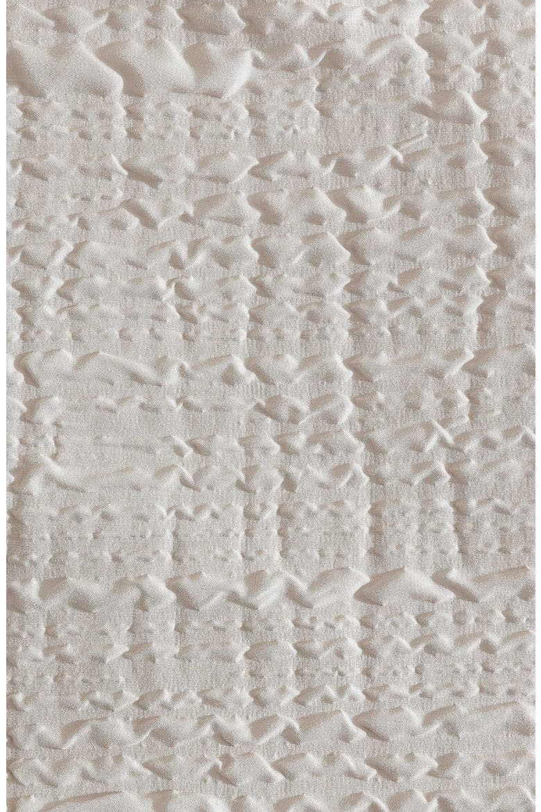 Serenity Wavy Lines Embossed Comforter Set, Alternate, color, LIGHT BEIGE
