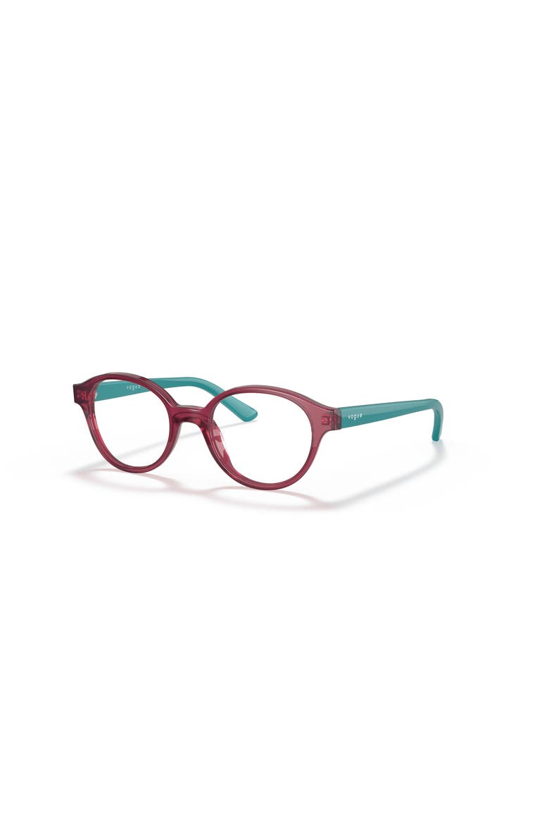 43mm Oval optical glasses, Main, color, Red