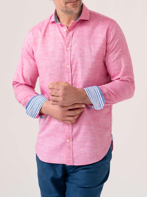 Cotton Linen Long Sleeve Shirt