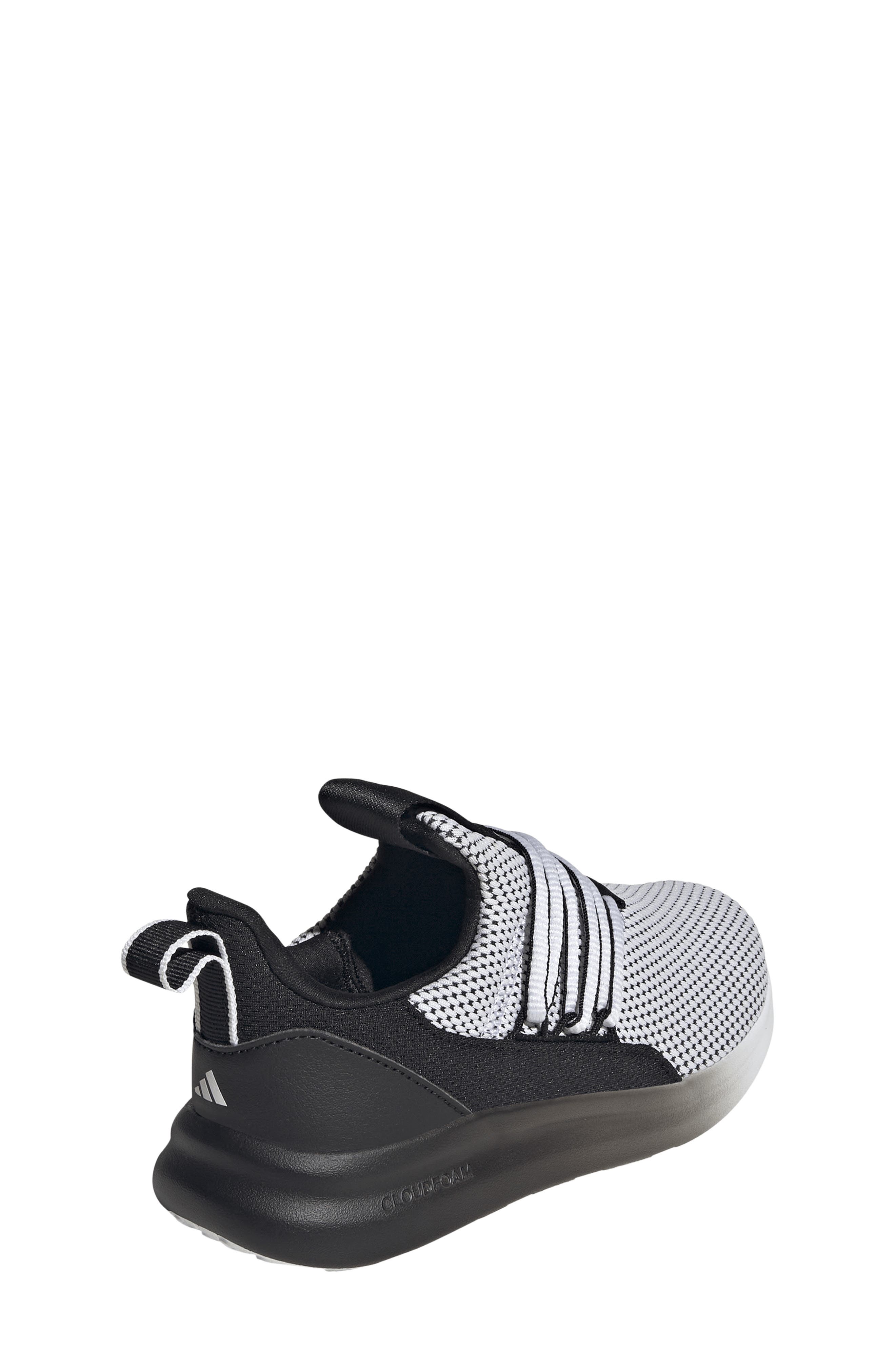 Kids' Lite Racer Adapt 7.0 Slip-On Sneaker, Alternate, color, FOOTWEAR WHITE/ CORE BLACK