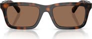 Burberry 53mm Rectangular Sunglasses