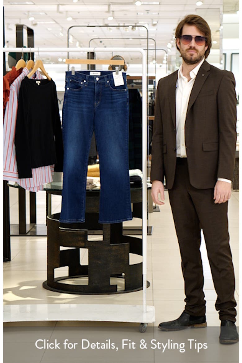 The Stretch Flare Crop Jeans video