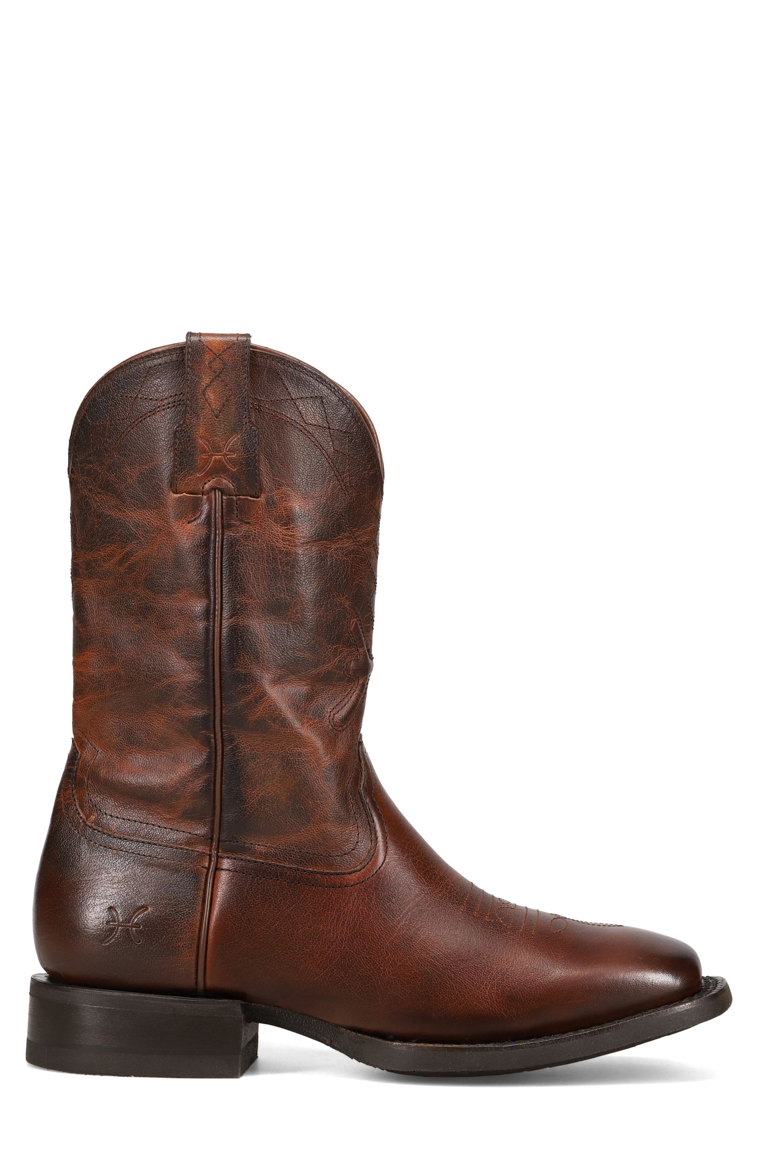 Hauser Logo Stitch Western Boot - image 4