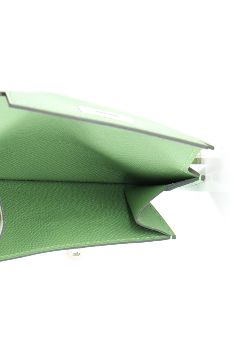 Kelly Pocket Compact Wallet Epsom, Alternate, color, Vert Criquet