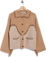 Simkhai Chesney Oversize Wool & Cashmere Cardigan