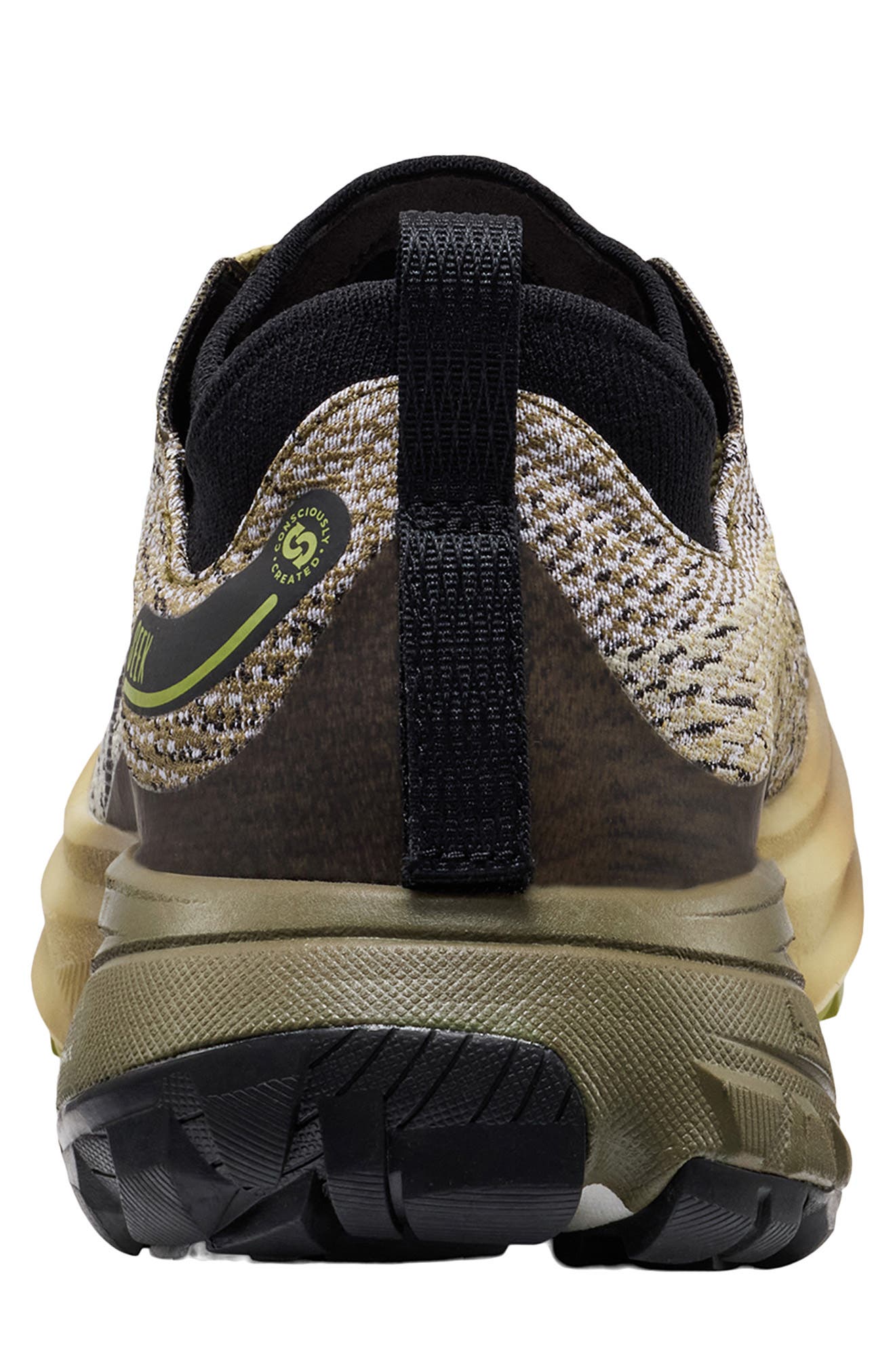 Seek Trail Running Shoe, Alternate, color, DARK OLIVE/ KHAKI