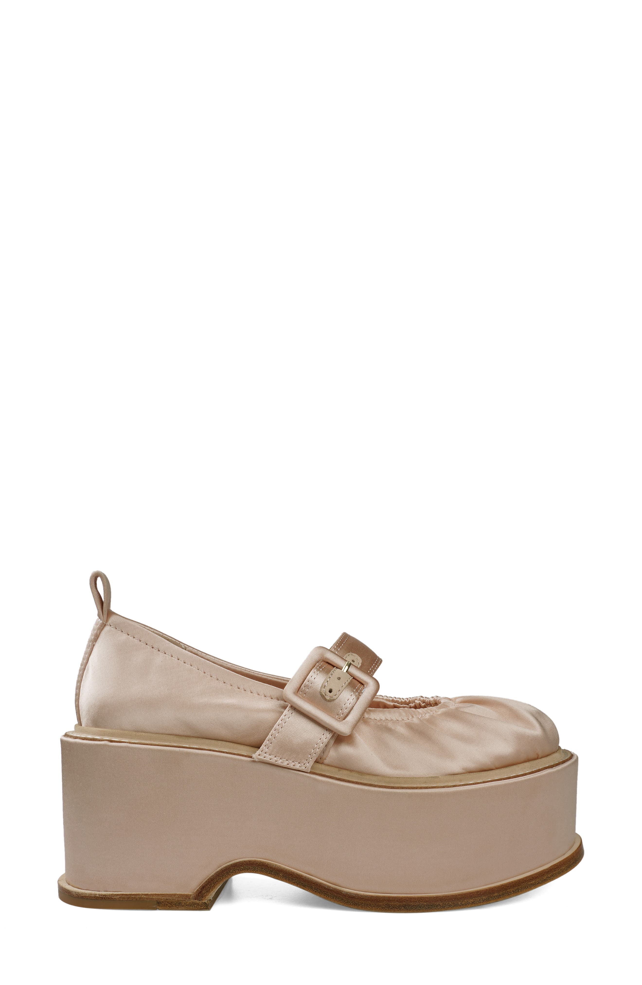 Buxi Platform Mary Jane, Alternate, color, SHELL SATIN