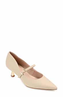 Journee Collection Manza Pointed Toe Pump - Wide Width