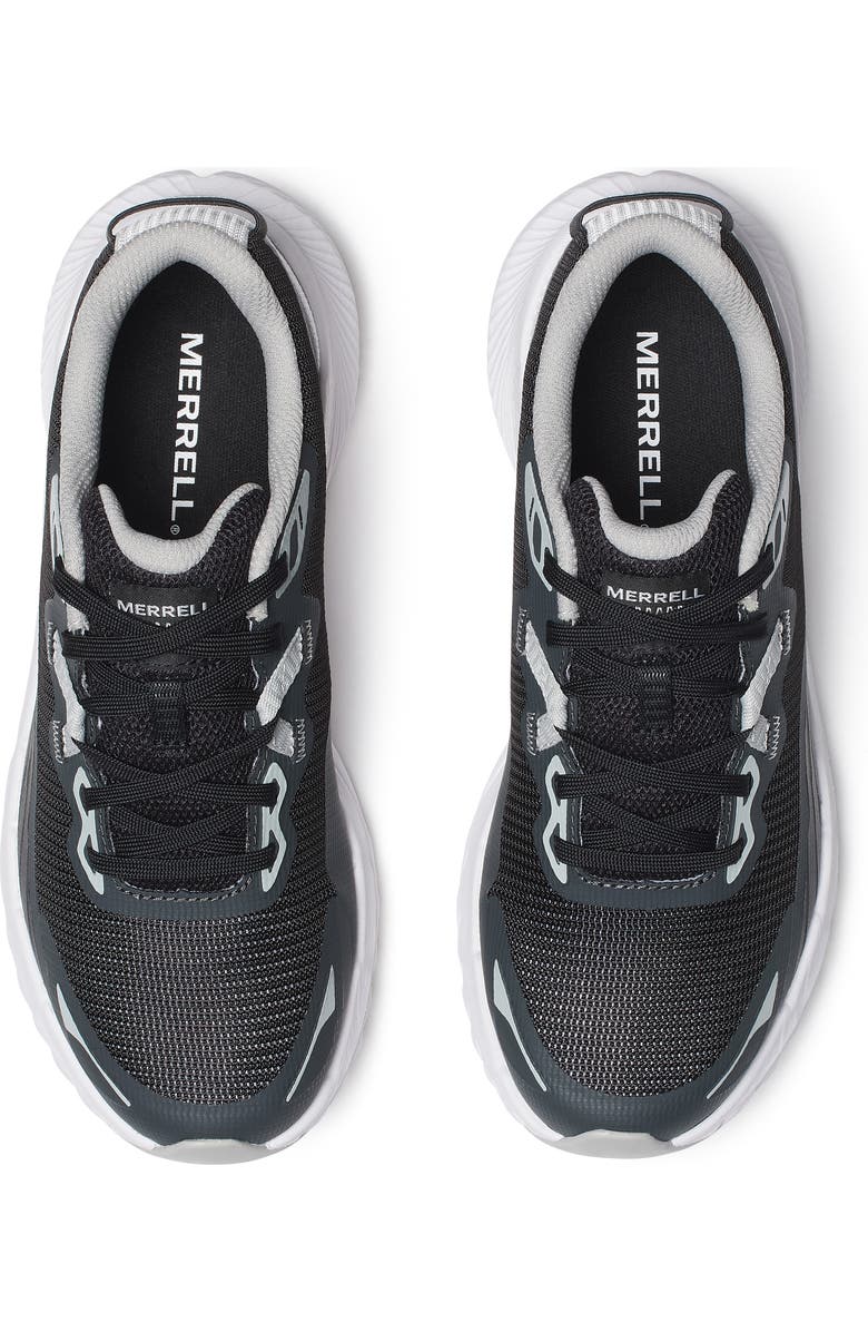 Merrell Agility Trail Running Shoe, Alternate, color, Black