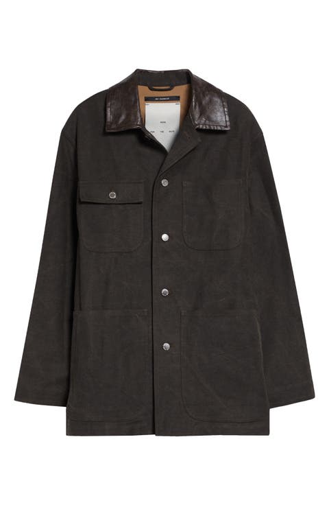 Cotton Moleskin Barn Jacket