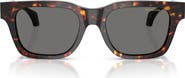 Versace 52mm Polarized Square Sunglasses