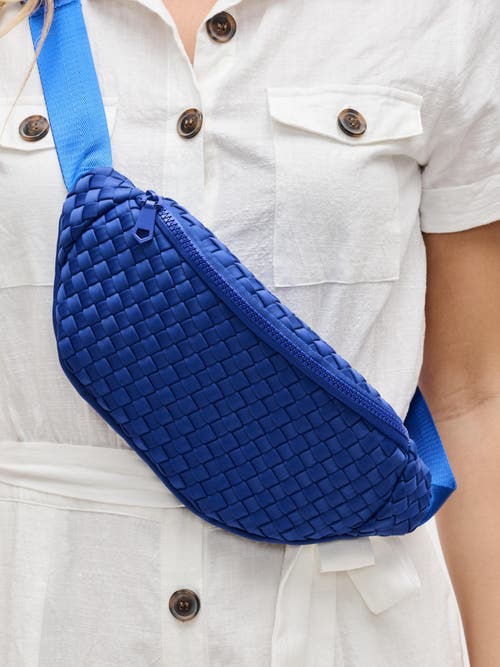 Sol And Selene Aim High Belt Bag In Royal Blue