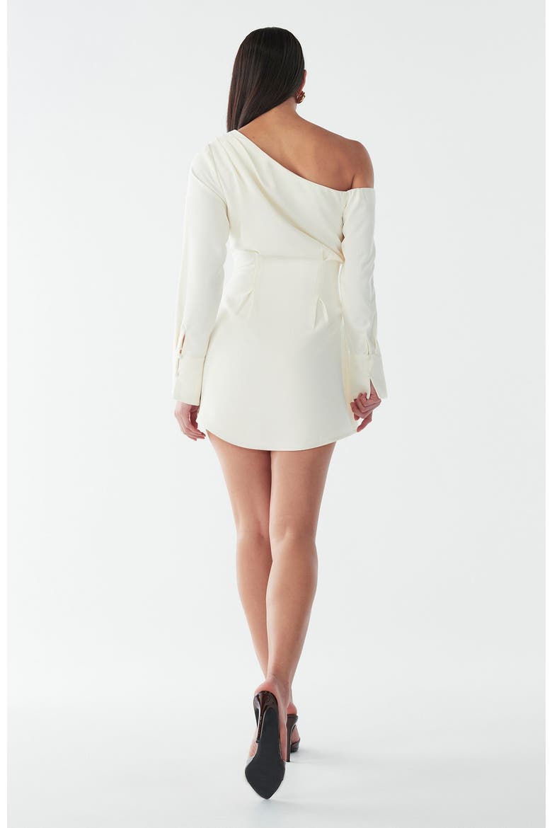 Dorothy Mini Dress, Alternate, color, Off White