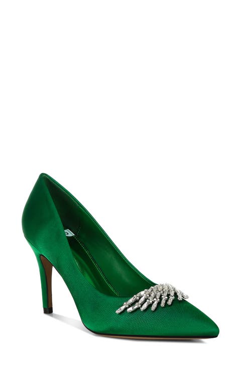 Rhodolia Diamente Brooch Pump (Women)