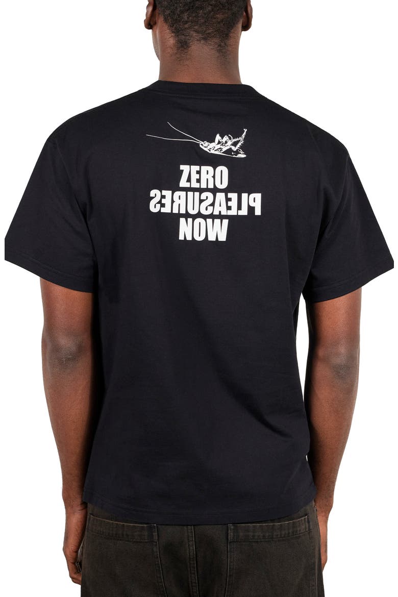 X Zero Skateboards Roaches Graphic T-Shirt, Alternate, color, BLACK