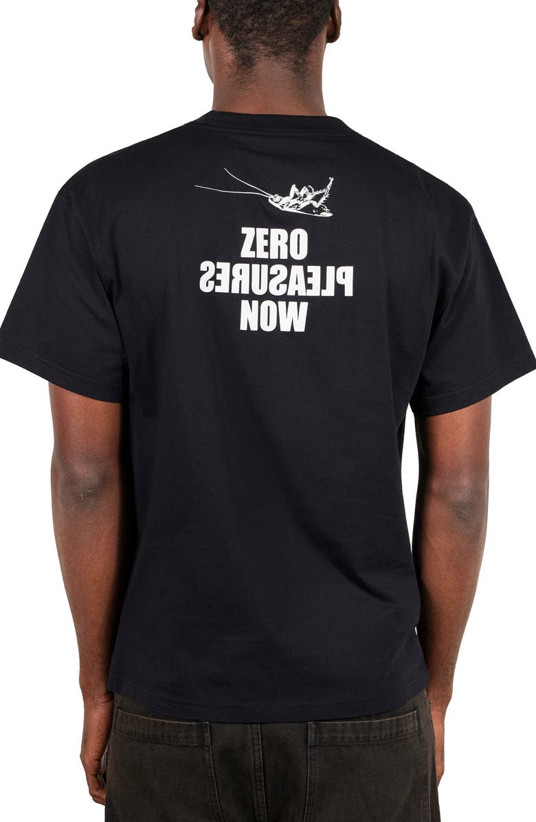PLEASURES x Zero Roaches Graphic T-Shirt, Alternate, color, Black