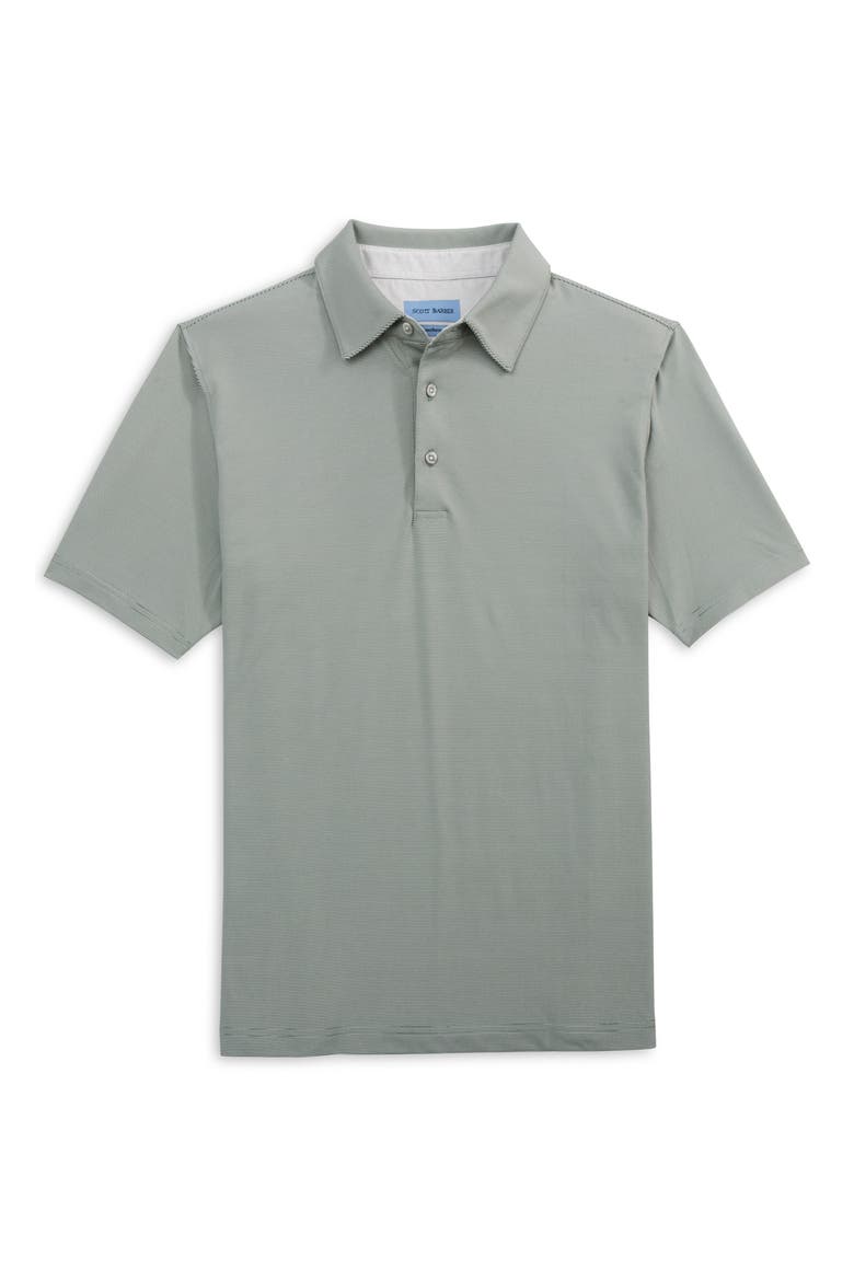 Micro Stripe Polo, Alternate, color, AGAVE
