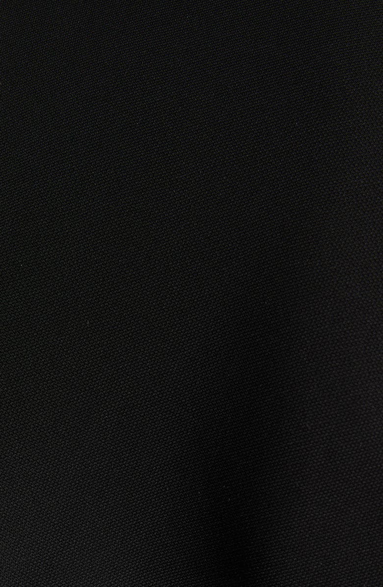 Bottega Veneta Cinch Waist Funnel Neck Top, Alternate, color, 1000 Black