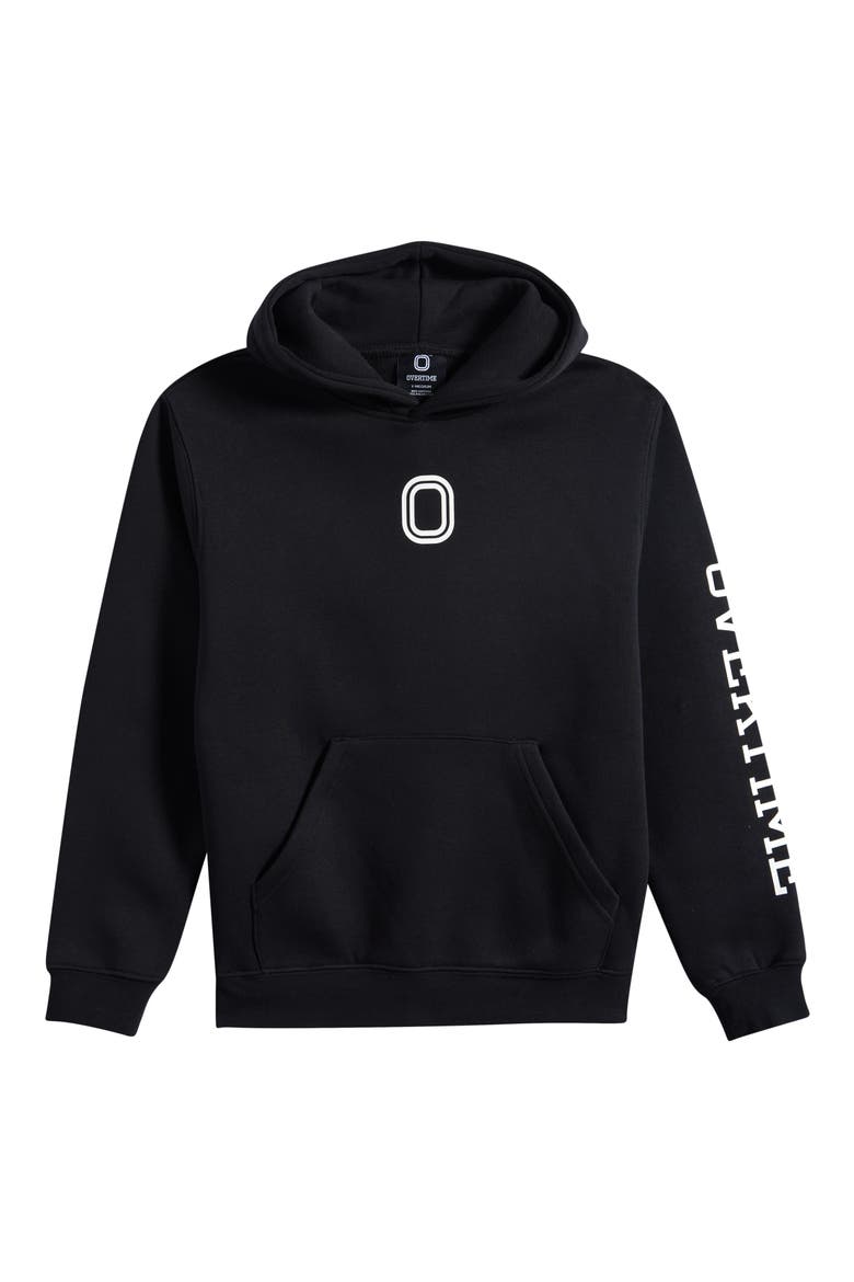 Kids' Classic Fleece Hoodie, Main, color, BLACK