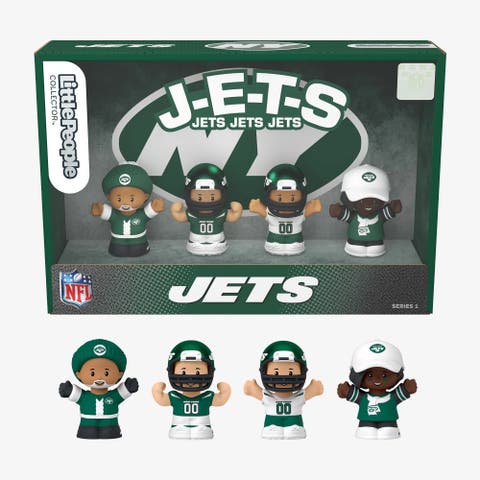 New York Jets NFL Little People Collector Figure Set